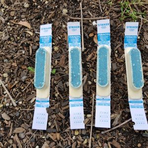 4 Feracol Strikers for possum and rat control.